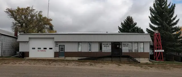 Neville village office and fire hall